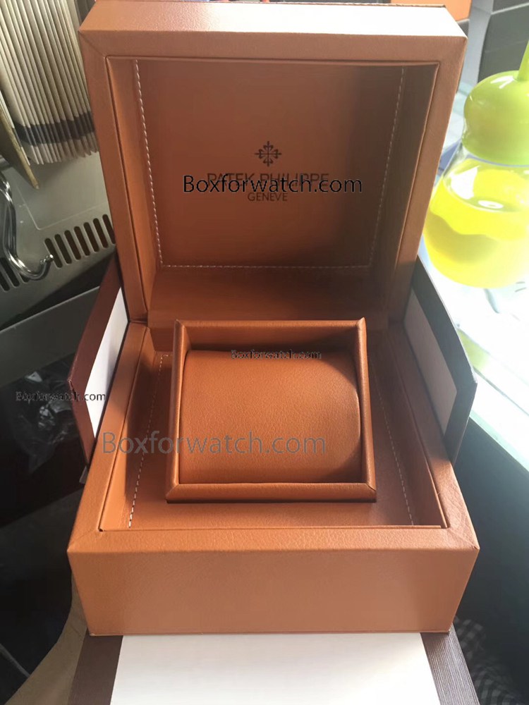 Low Price Patek Philippe Brown Watch Box / Leather Case